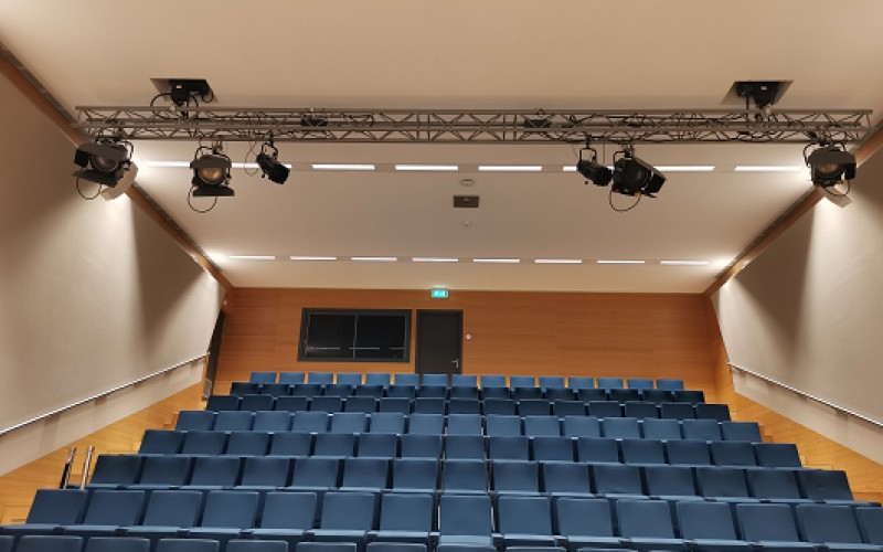 Auditorium in het Heijmans hoofdkantoor